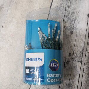 NWT - Philips Battery Operated 18 Lights